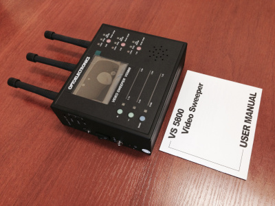 Optoelectronics Video Sweeper VS 5800, Детектор беспроводных видеокамер