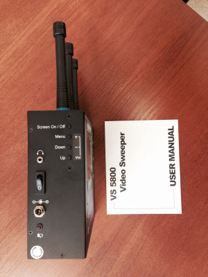 Optoelectronics Video Sweeper VS 5800, Детектор беспроводных видеокамер