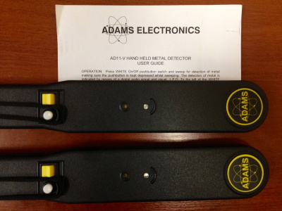 Adams Electronics AD11-V, Ручной металлодетектор (металлоискатель)